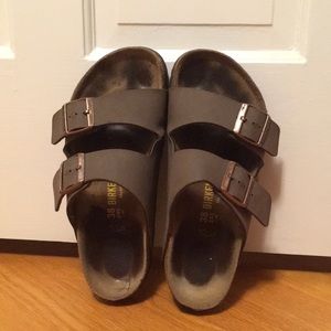 Women’s Birkenstocks (Arizona Birkibuc) size 8